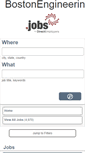 Mobile Screenshot of bostonengineering.jobs
